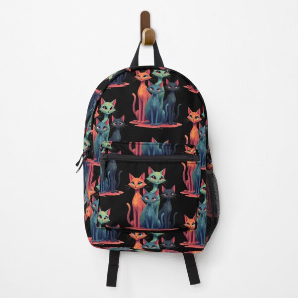 Item preview, VIBRANT FELINE QUARTET designed and sold by AvalonTshirts.