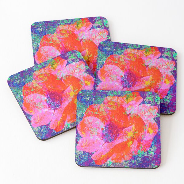 Item preview, Vivid Bloom: A Neon Explosion of Nature designed and sold by baindy.