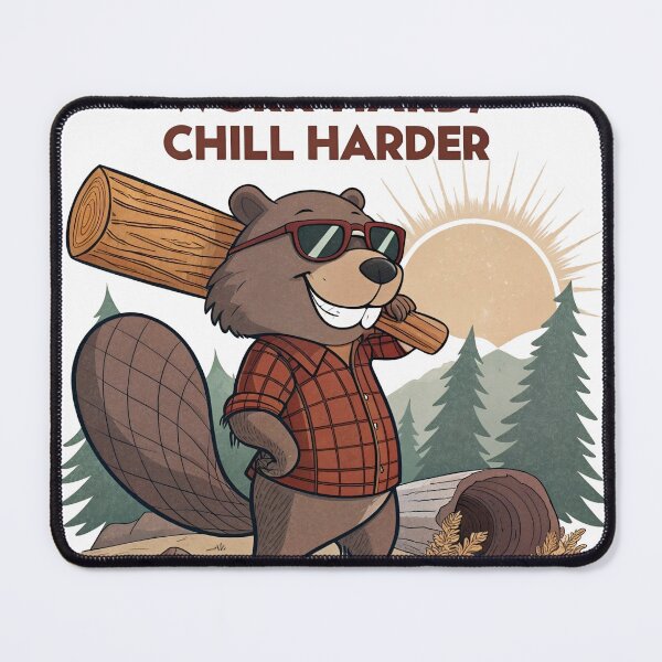 Item preview, WORK HARD AND CHILL HARDER designed and sold by WILDWEAR COLLECTION.