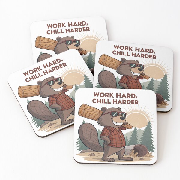 Item preview, WORK HARD AND CHILL HARDER  designed and sold by WILDWEAR COLLECTION.