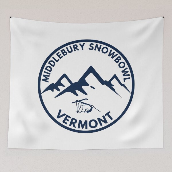 Item preview, Middlebury Snowbowl Mountain Ski Resort Vermont Mountains  designed and sold by karmdaf.