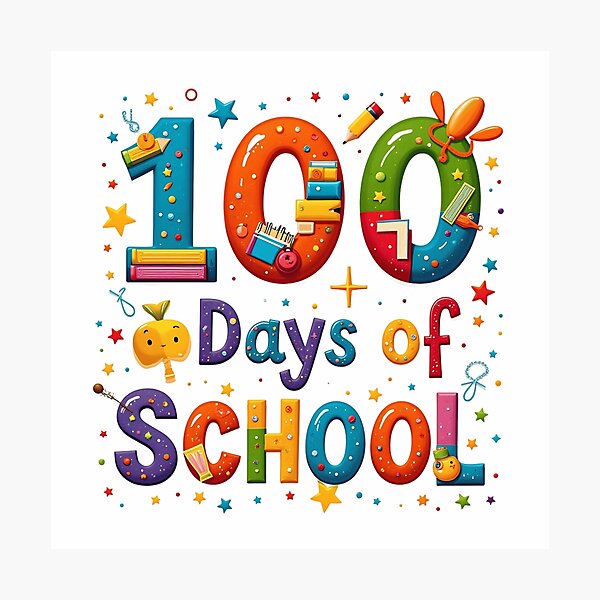 Item preview, Happy 100 days of school funny saying - back to school  designed and sold by FunnyYear2025.