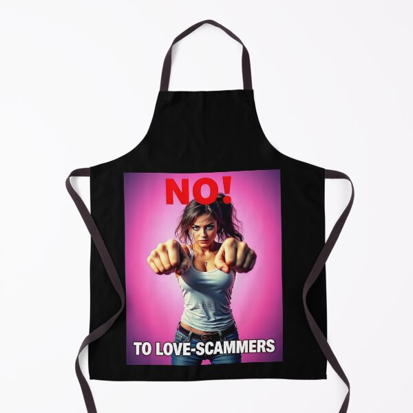 Item preview, No! to love scammers designed and sold by Farbenmieze.