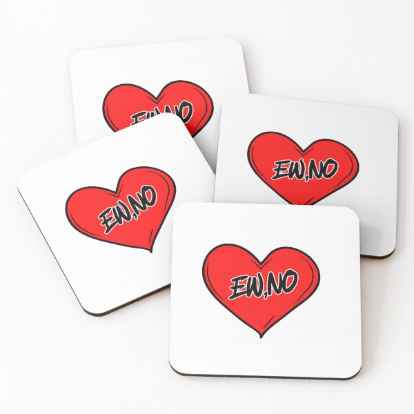 Item preview,  Funny EW NO Anti Valentines Day Candy Heart Quote designed and sold by ZACK ART.