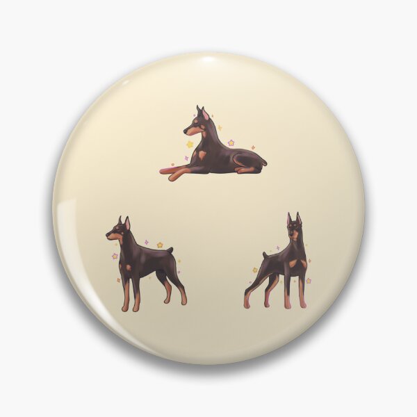 Item preview, Brown Doberman pack designed and sold by Mayarartsy.