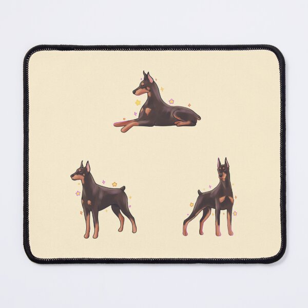 Item preview, Brown Doberman pack designed and sold by Mayarartsy.