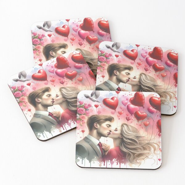 Item preview, Magical Valentine's Day Kiss – Tenderness and Romance Combined designed and sold by FotoworldEdel.