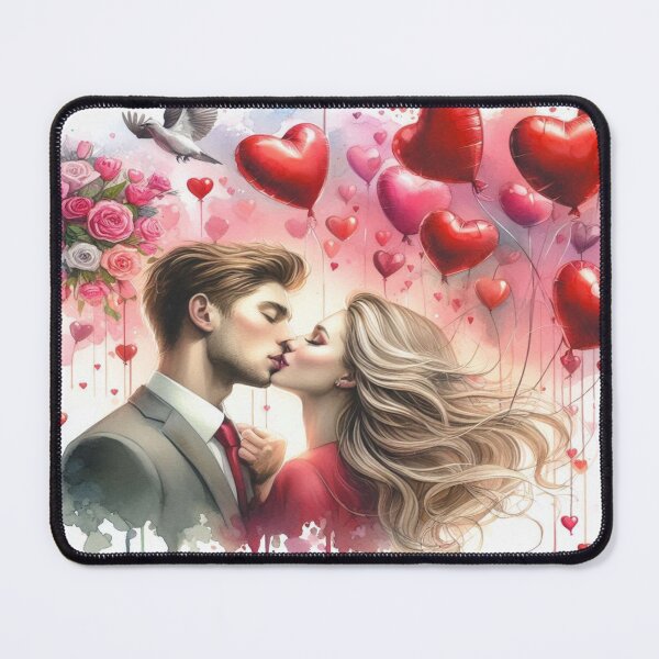 Item preview, Magical Valentine's Day Kiss – Tenderness and Romance Combined designed and sold by FotoworldEdel.
