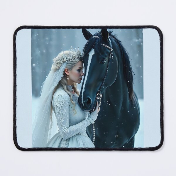 Item preview, The Snow Queen visits her favorite horse designed and sold by Farbenmieze.