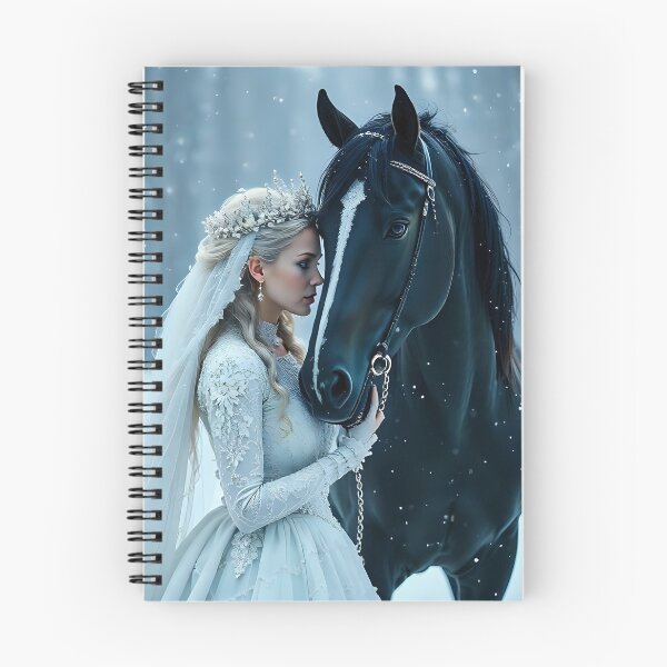 Item preview, The Snow Queen visits her favorite horse designed and sold by Farbenmieze.