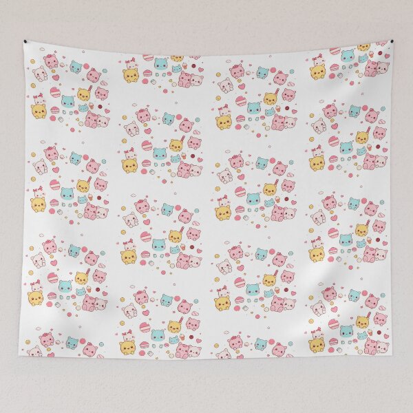 Item preview, Colorful Art Themed Kawaii Wallpaper Design Cute Background designed and sold by ART ATTACK ZONE.