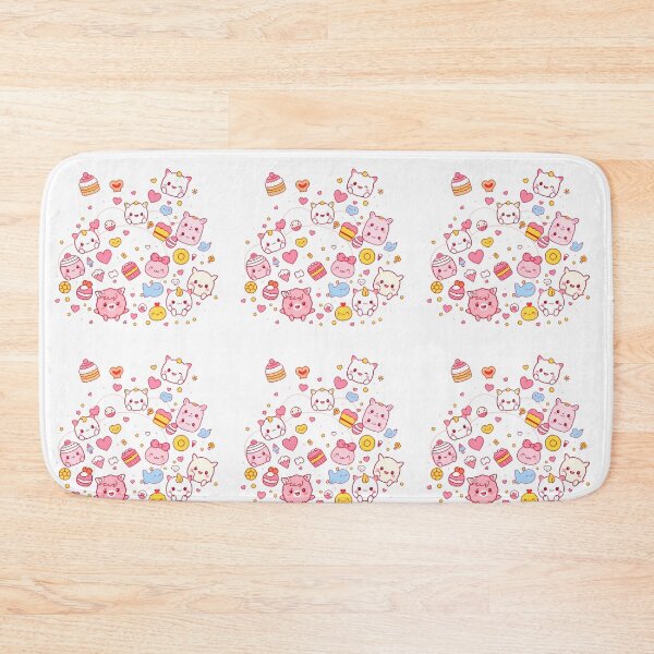 Item preview, Animals Art Kawaii Wallpaper Design Cute Background Colors designed and sold by ART ATTACK ZONE.