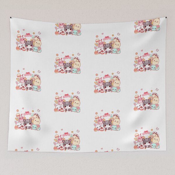 Item preview, Pet Art Kawaii Wallpaper Design Cute Background designed and sold by ART ATTACK ZONE.