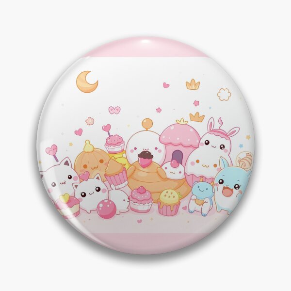 Item preview, Animals Art Pink Kawaii Wallpaper Design Cute Background designed and sold by ART ATTACK ZONE.