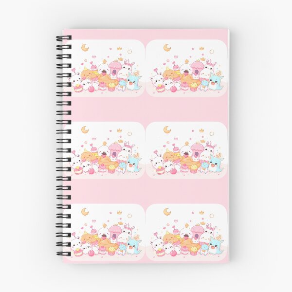 Item preview, Animals Art Pink Kawaii Wallpaper Design Cute Background designed and sold by ART ATTACK ZONE.