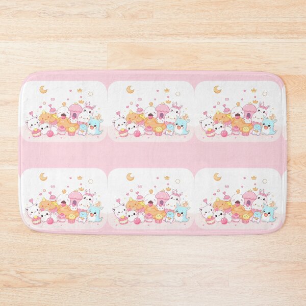 Item preview, Animals Art Pink Kawaii Wallpaper Design Cute Background designed and sold by ART ATTACK ZONE.