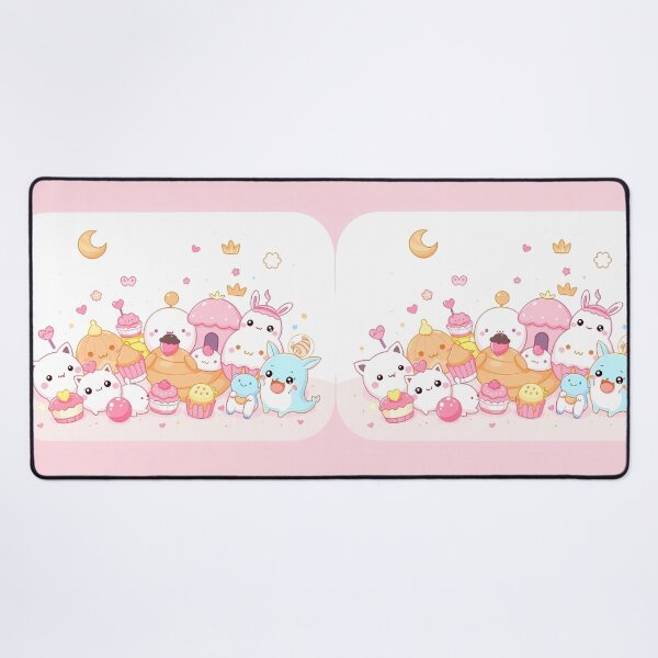 Item preview, Animals Art Pink Kawaii Wallpaper Design Cute Background designed and sold by ART ATTACK ZONE.