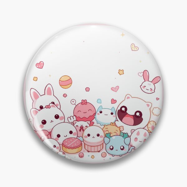 Item preview, Happy Animals Art Kawaii Wallpaper Design Cute Background designed and sold by ART ATTACK ZONE.