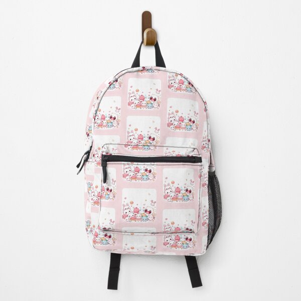 Item preview, Happy Animals Art Kawaii Wallpaper Design Cute Background designed and sold by ART ATTACK ZONE.