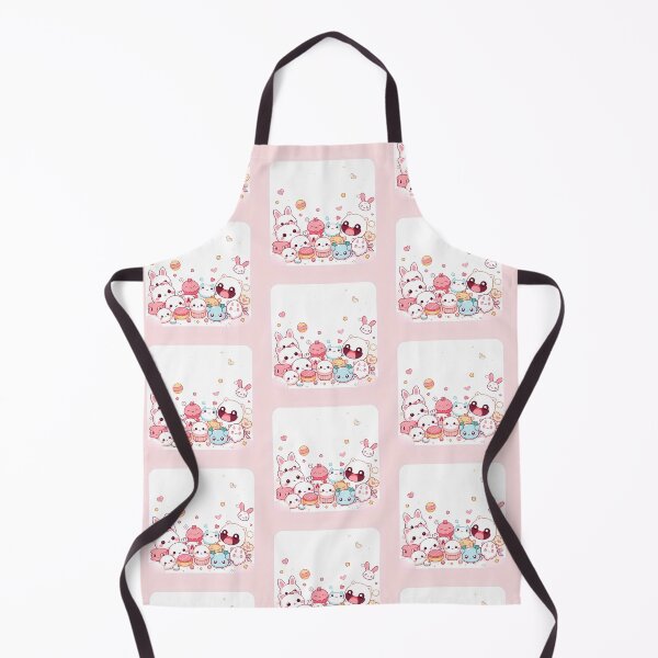 Item preview, Happy Animals Art Kawaii Wallpaper Design Cute Background designed and sold by ART ATTACK ZONE.