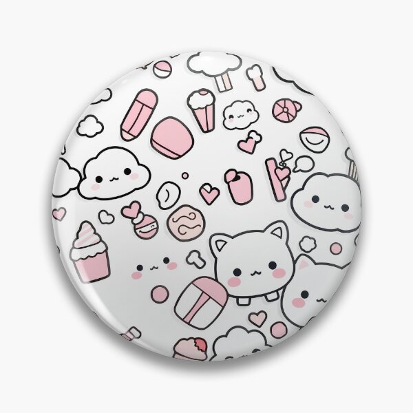 Item preview,  Animals Art Minimalistic Kawaii Wallpaper Design Cute Background designed and sold by ART ATTACK ZONE.