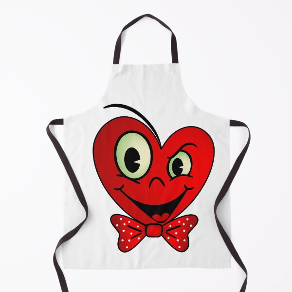 Item preview, Playful Heart with a Mischievous Smile designed and sold by lu-print-design.