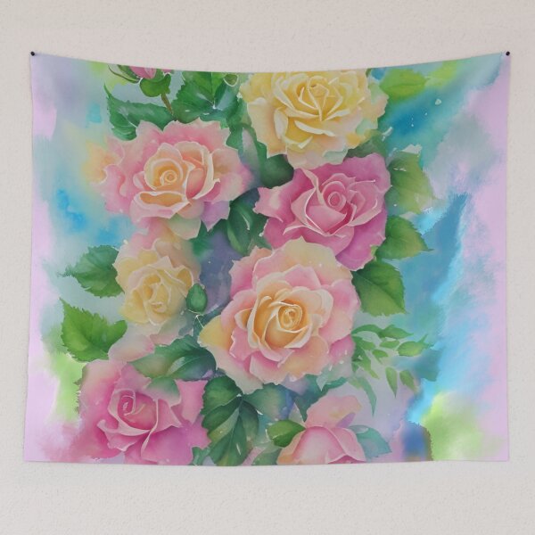 Item preview, Summer roses designed and sold by Faerieglen.