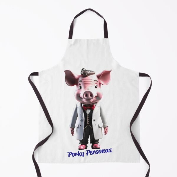 Item preview, Porky Personas Funny Pig Characters Abraham Lincoln designed and sold by Drone-tees.