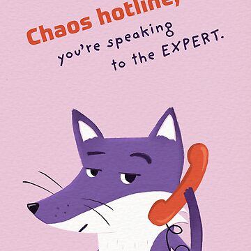 Artwork thumbnail, Chaos hotline you're speaking to the EXPERT with Purple Fox by ItsPurpleFox