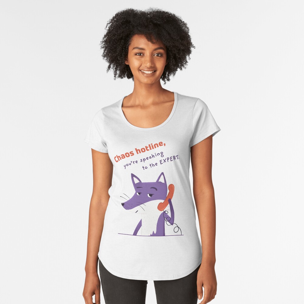 Item preview, Premium Scoop T-Shirt designed and sold by ItsPurpleFox.
