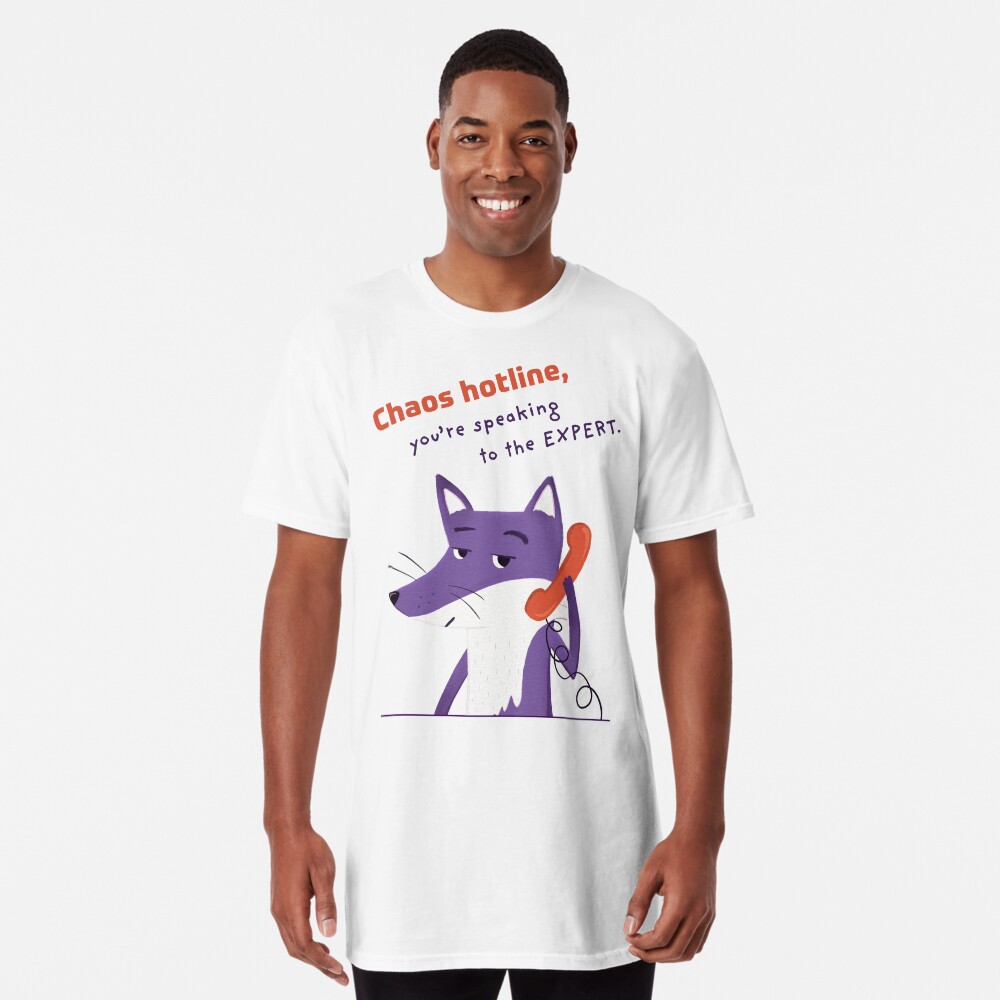 Item preview, Long T-Shirt designed and sold by ItsPurpleFox.