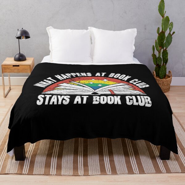 Item preview, Funny Booklover What Happens At Book Club Stays At Book Club designed and sold by eness-BK.