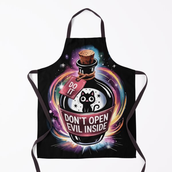 Item preview, Curious Cat Potion - Don’t Open Evil Inside! Do It. designed and sold by Margival.