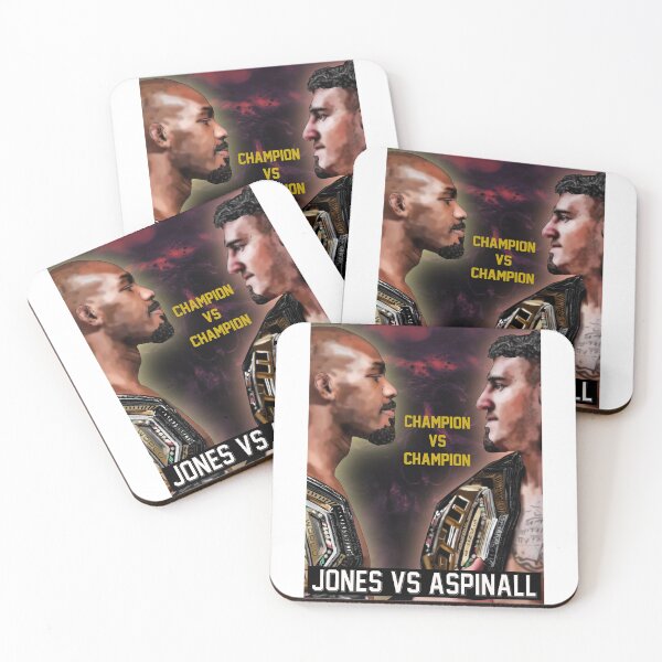 Item preview, Jon Jones vs. Tom Aspinall – Champion vs. Champion designed and sold by GrizzlyCollective.