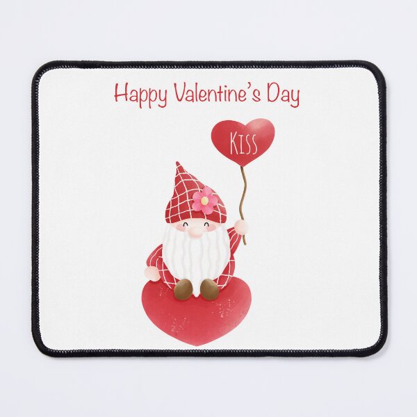 Item preview, Red valentine's day gnome designed and sold by Bunnylovely.