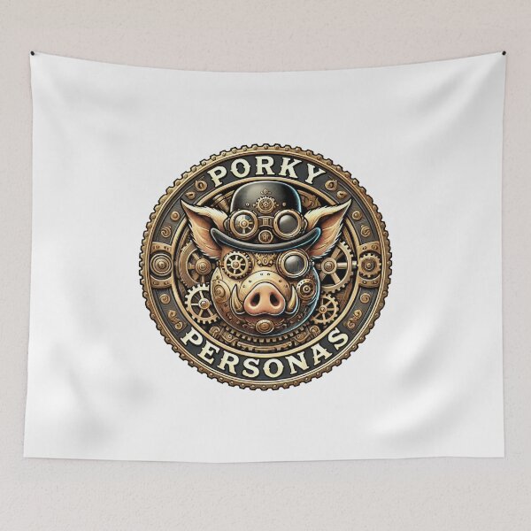 Item preview, Steampunk retro style Pig Version designed and sold by Drone-tees.