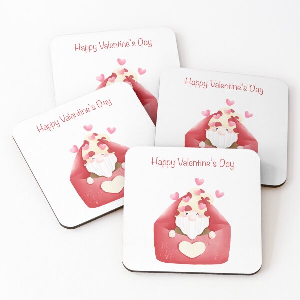 Item preview, Red valentine's day gnome designed and sold by Bunnylovely.