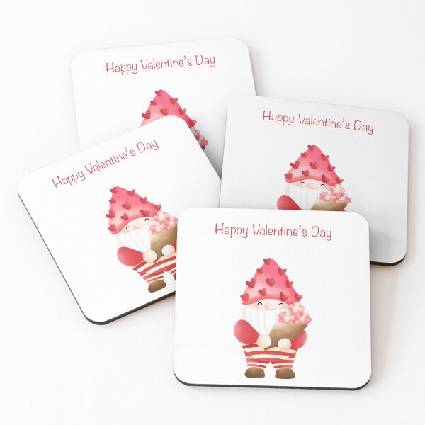 Item preview, Red valentine's day gnome designed and sold by Bunnylovely.