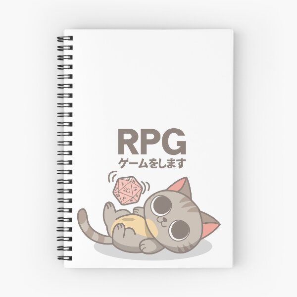 Item preview, Cat playing dice RPG designed and sold by Jessebladezwork.