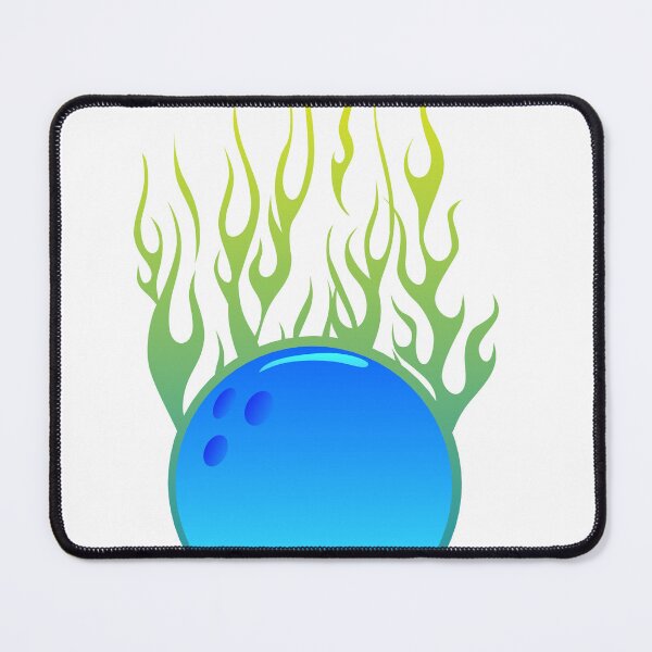 Item preview, bowling ball flame fire flame logo designed and sold by Achille3777.