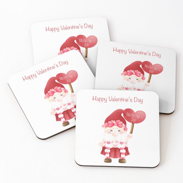 Item preview, Red valentine's day gnome designed and sold by Bunnylovely.