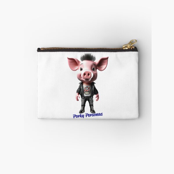 Item preview, Porky Personas Funny Pig Characters Sid Vicious designed and sold by Drone-tees.