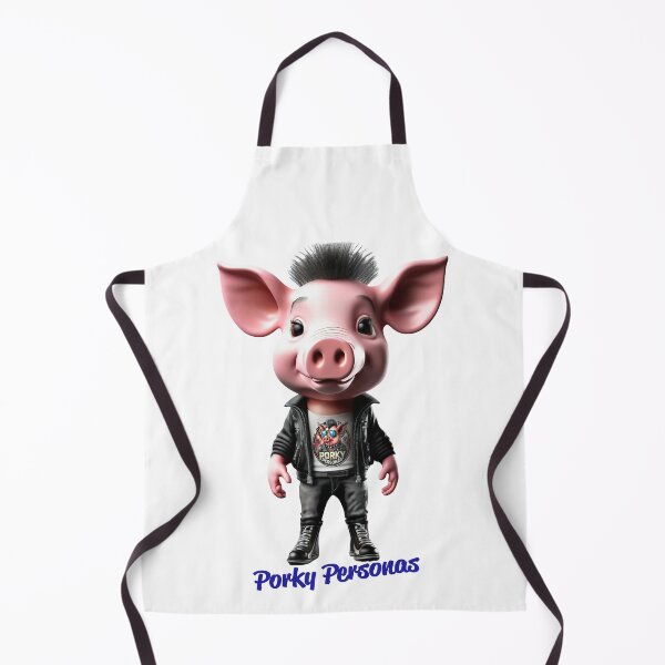 Item preview, Porky Personas Funny Pig Characters Sid Vicious designed and sold by Drone-tees.