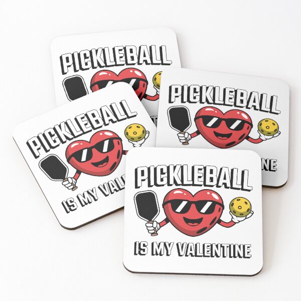 Item preview, Pickleball es mi corazón divertido de San Valentín designed and sold by LifmusGoDesigns.