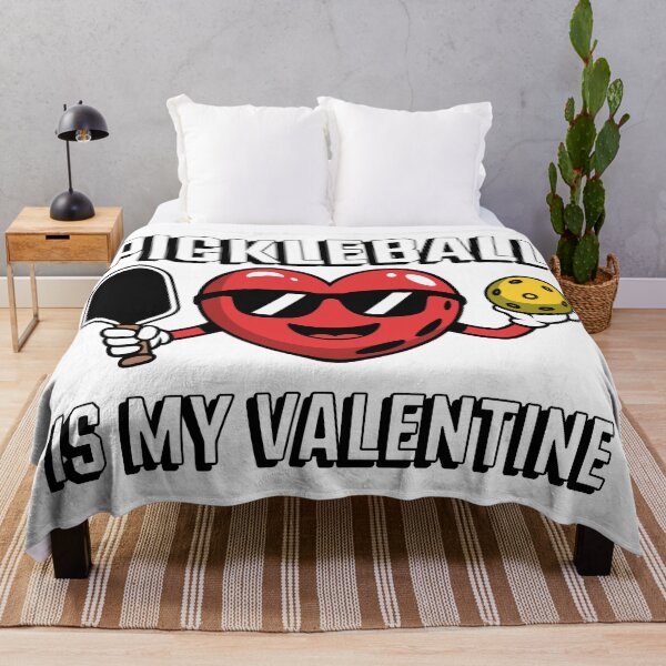 Artikelvorschau, Pickleball ist mein Valentinstag Lustiges Herz entworfen und verkauft von LifmusGoDesigns.