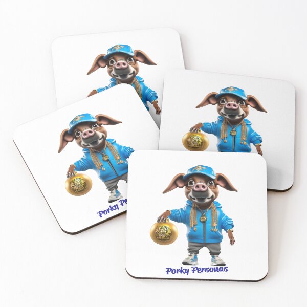 Item preview, Porky Personas Funny Pig Characters Snoop designed and sold by Drone-tees.