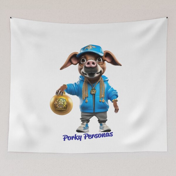 Item preview, Porky Personas Funny Pig Characters Snoop designed and sold by Drone-tees.