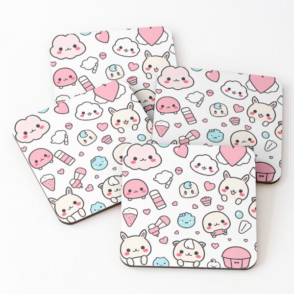 Item preview, Colorful Art Cartoons Kawaii Wallpaper Design Cute Background designed and sold by ART ATTACK ZONE.