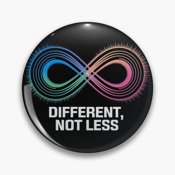 Item preview, Different Not Less | Autism Awareness & Neurodiversity designed and sold by BunBuntheDog-.