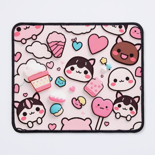 Item preview, Colors Art Pink Kawaii Wallpaper Design Cute Background designed and sold by ART ATTACK ZONE.